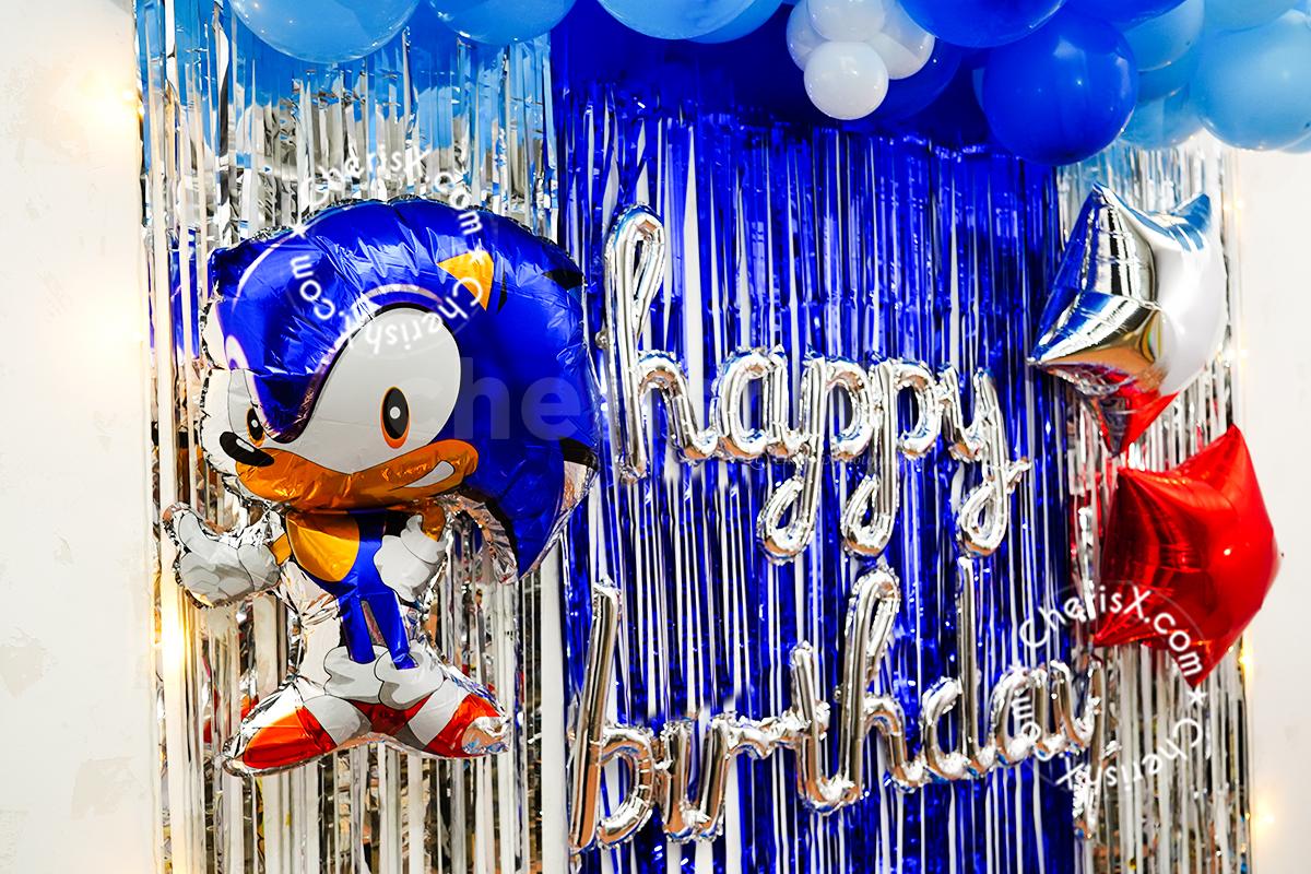 Sonic Theme Birthday Decor