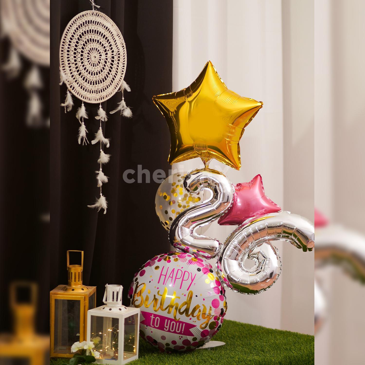 A Birthday Special Balloon Bouquet to enhance your birthday party