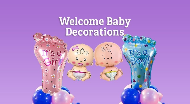 Welcome Baby Decoration