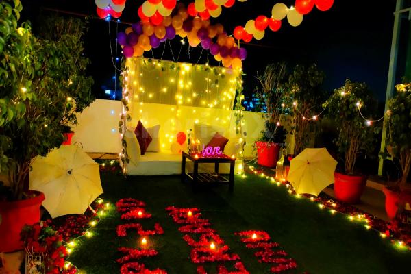 Whimsical private dinner in gurgaon by cherishx