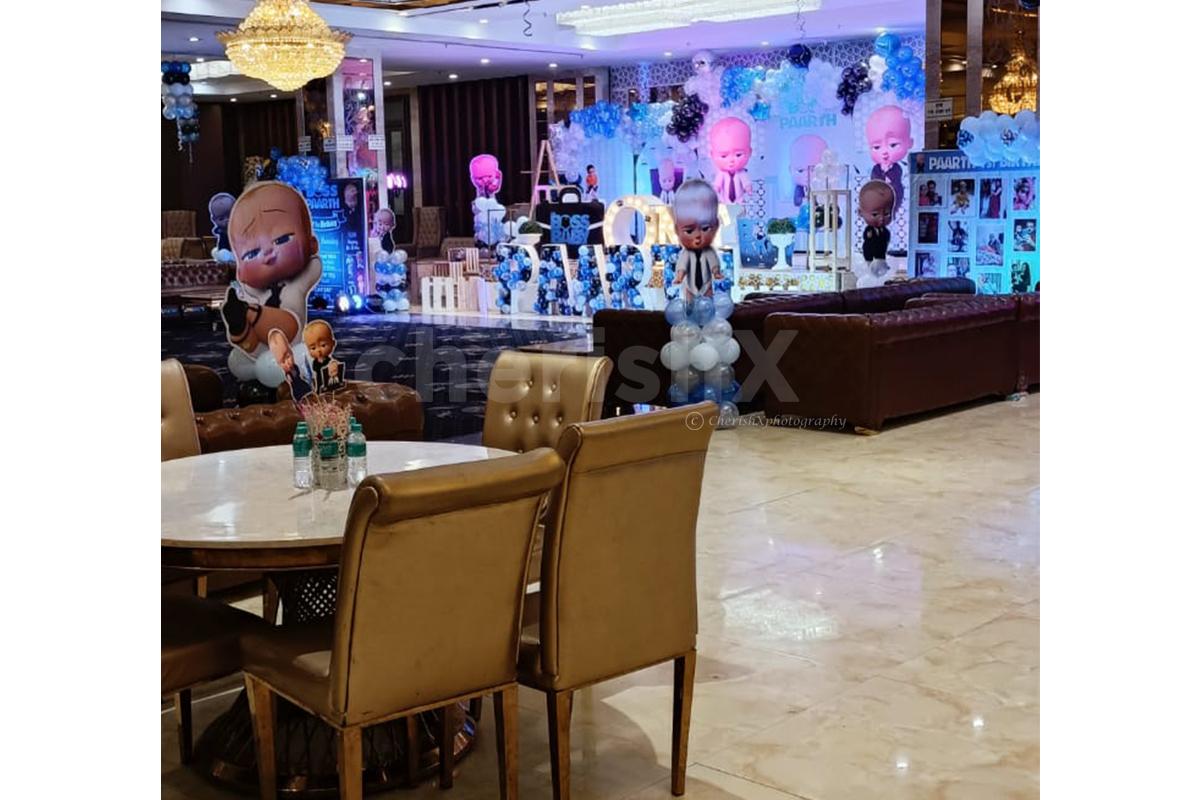Celebrate the special birthday like a Boss with our Boss Baby Theme décor