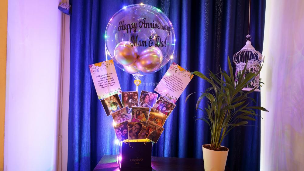 Book this love bubble and pictures bucket for your loved ones
