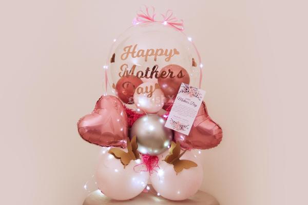 Celebrate Mother's Day with your mother by giving this gorgeous balloon bouquet Mother's Day Gift offered by CherishX.
