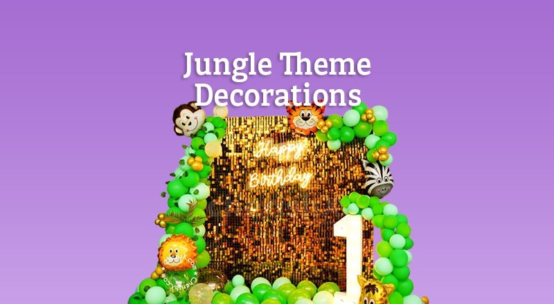 Jungle Theme Decorations collection