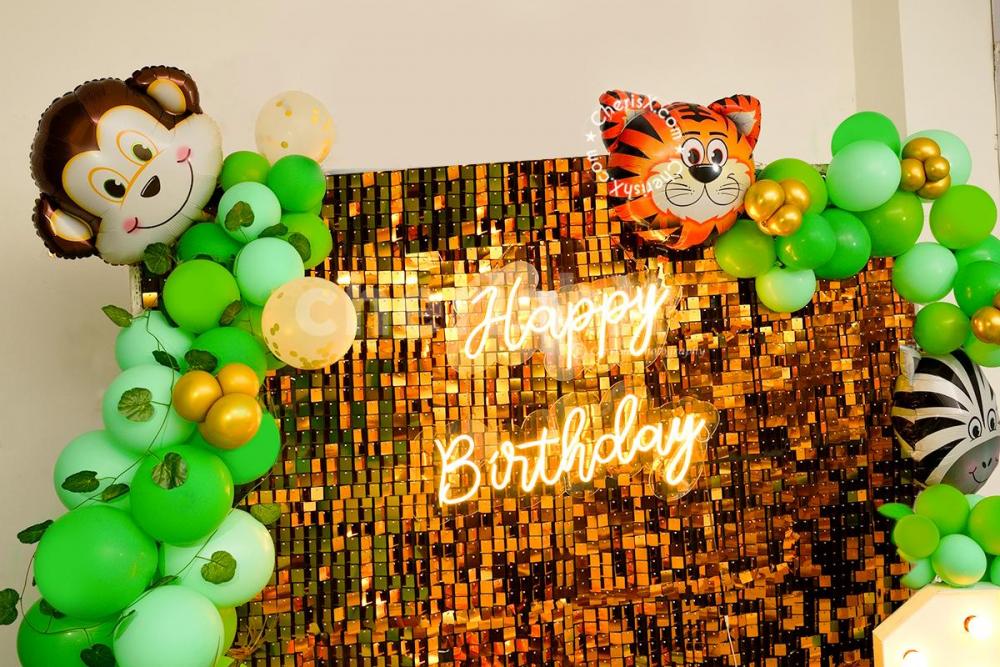 Surprise your kid with a Shimmer Jungle Theme Decor in Delhi NCR!