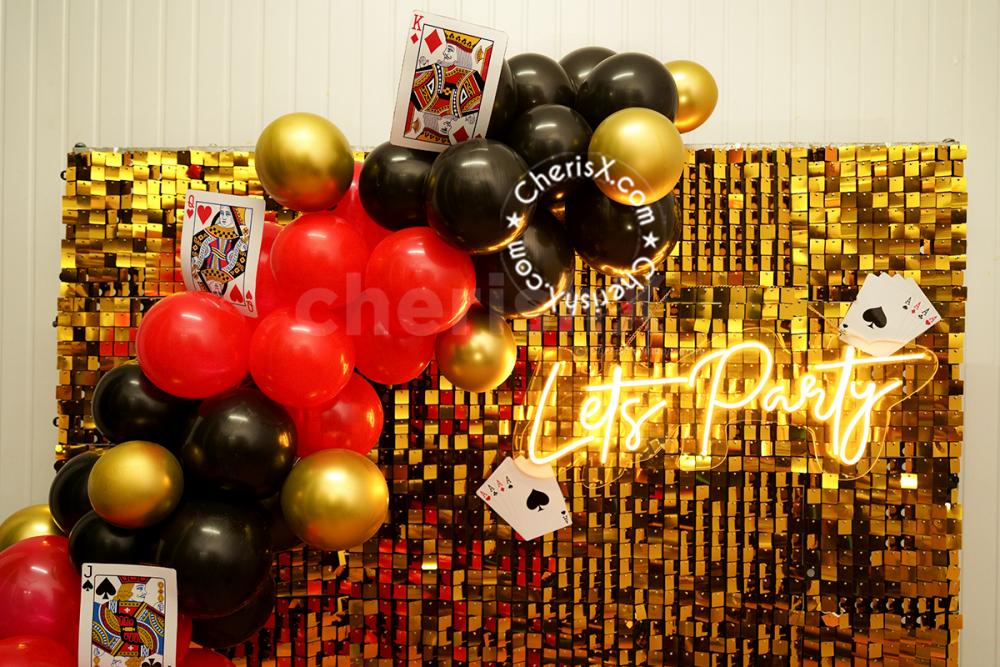 Just the right amount of shine can make any party a success.