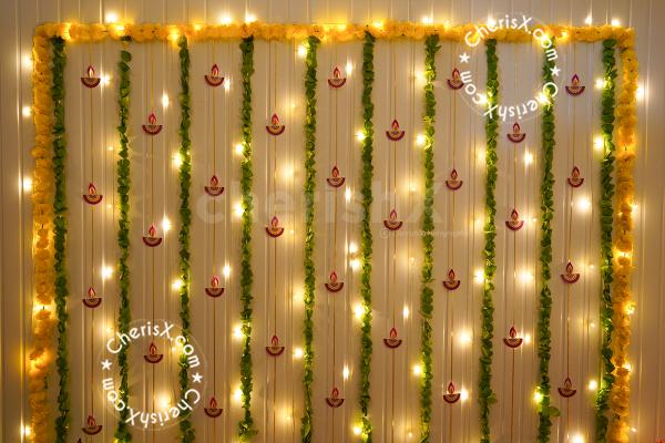 Add the diya cutout to create an edgy Diwali décor experience for your guests