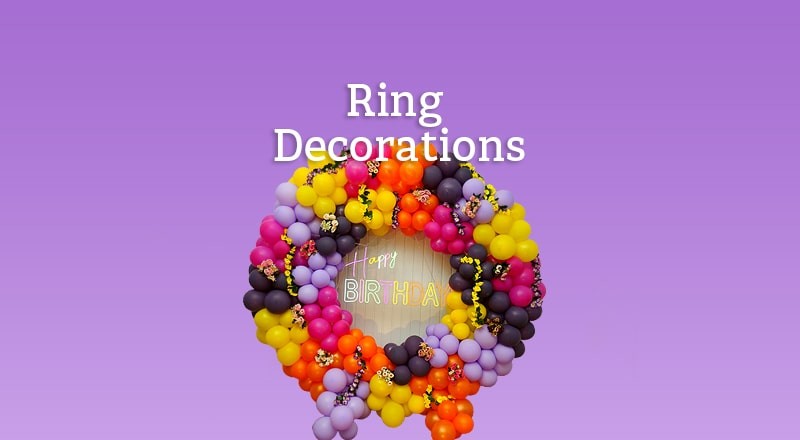 Ring Balloon Decorations collection
