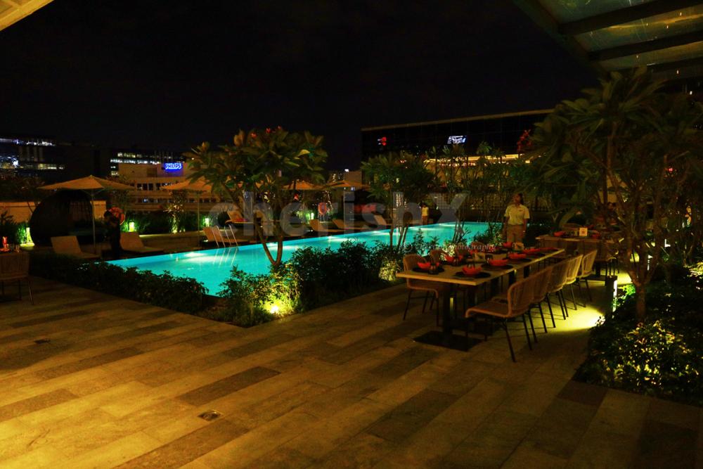 Experience a poolside candlelight dinner by Hilton like never before with CherishX
