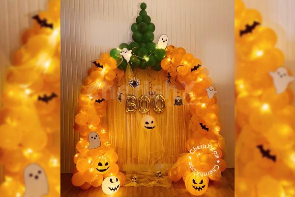 Halloween Pumpkin Theme Decor