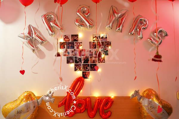 The photos added to the decor theme offer a personalised experience.
