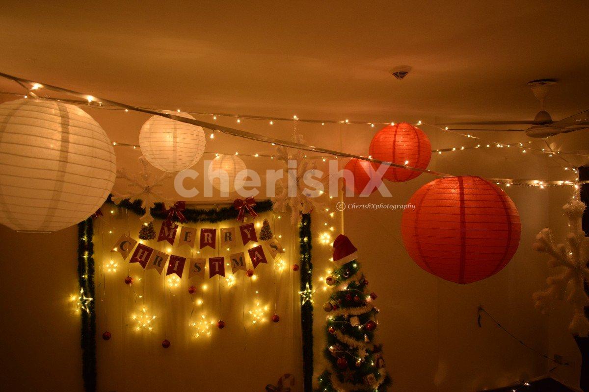 Christmas Special Paper Lanterns & Fairy Lights Decoration Service