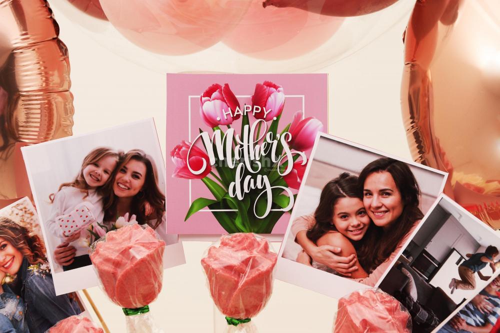 CherishX has launched an Exclusive Rose Gold Mother’s Day Gift Bucket filled with Balloons and more to help you make the Day Memorable for your Mother.