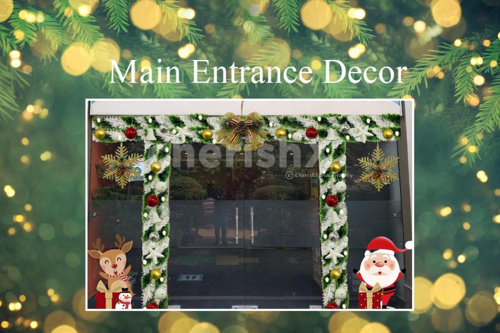 Create a perfect Festive aura in your home or office with CherishX Christmas Premium Decor Package