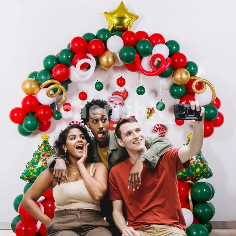 A beautiful Christmas Winter Theme Decor for your Christmas Party!