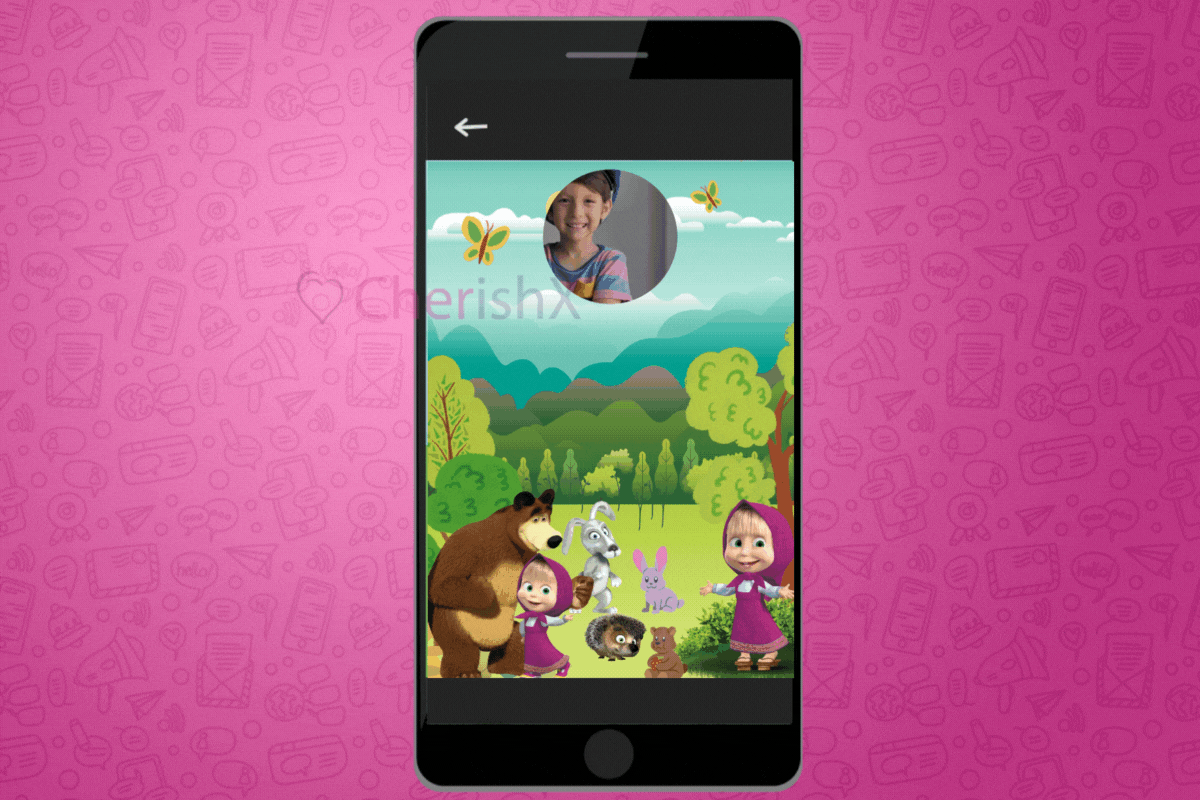Book Masha and Bear Theme E-invite for Birthday party in just a Click