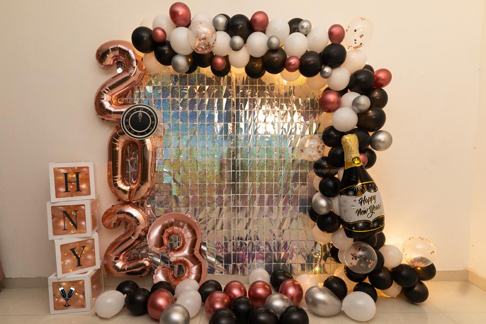 A Premium Black New Year Decoration by CherishX.
