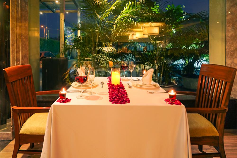 Enjoy a romantic candlelit dinner experience that is sure to make any