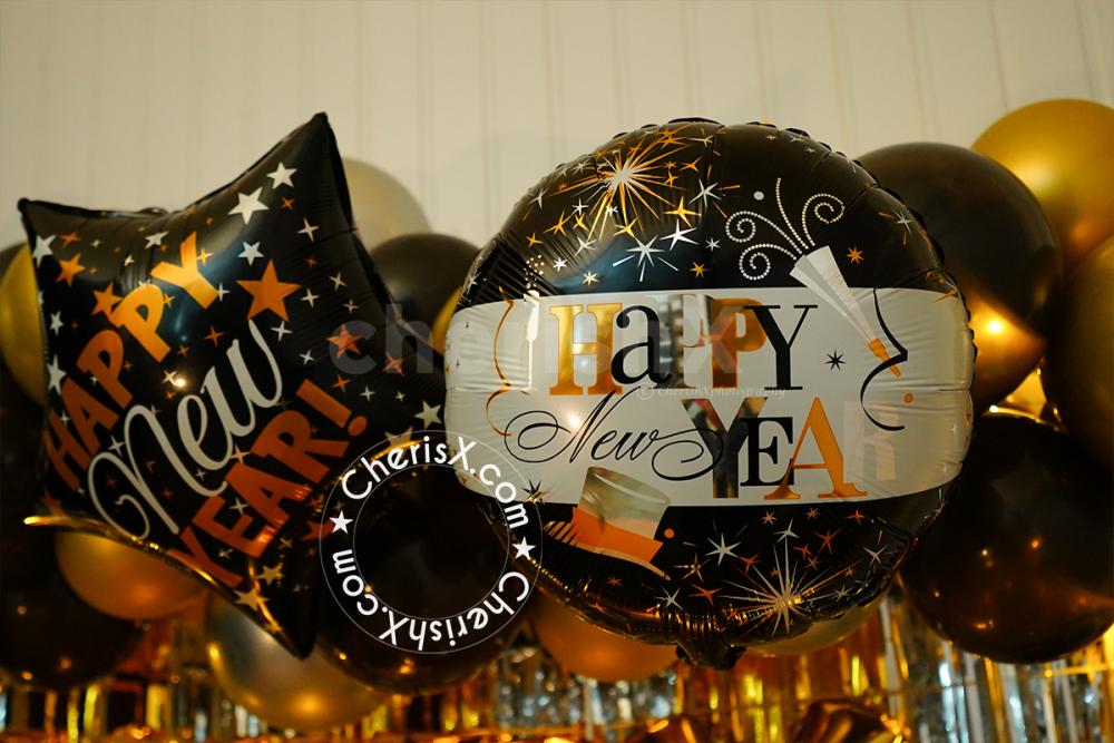 Add fun to your new year with our special backdrop theme