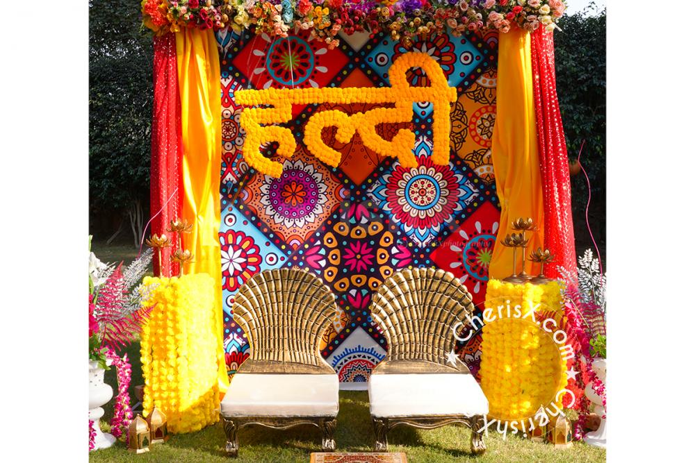 The Mandala theme flex is the perfect picturesque backdrop for you and your guests