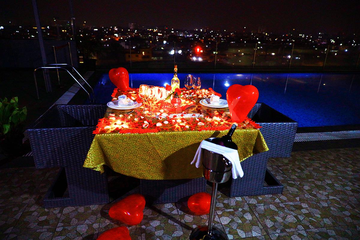 The special night will be forever a joyful experience at Davanam