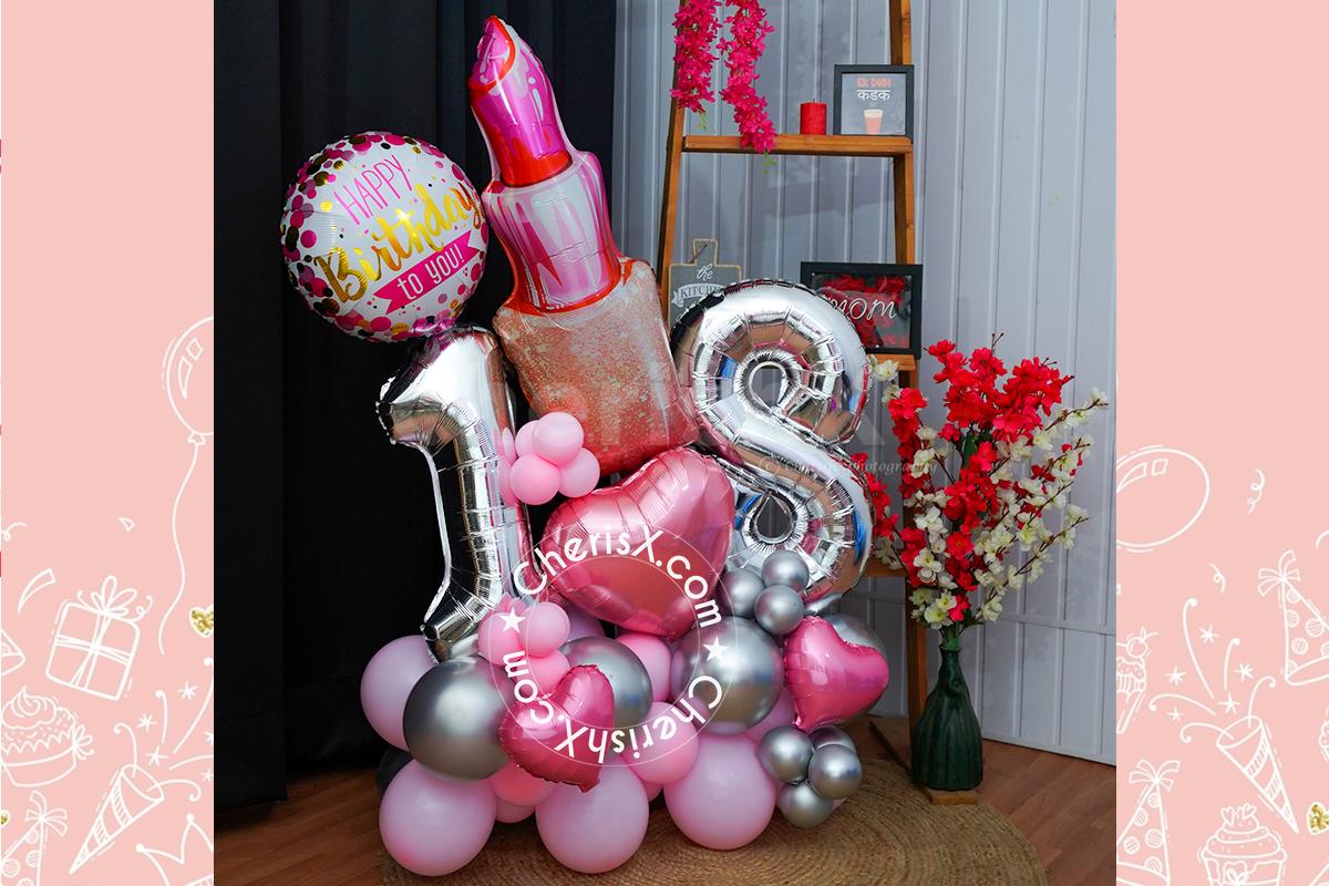 This balloon bouquet will create a festive atmosphere that helps ...