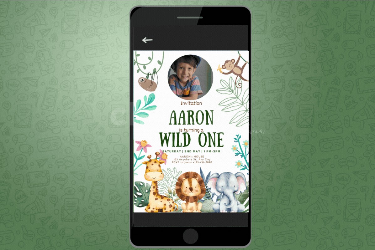 Animated Theme E-invite