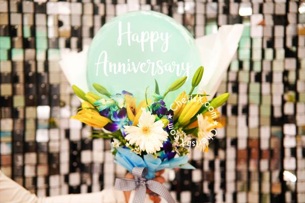 The couples are celebrating their love and this bouquet will add to their special day