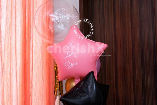 A Pastel Pink and Golden Surprise Box For Valentine's Day by CherishX.