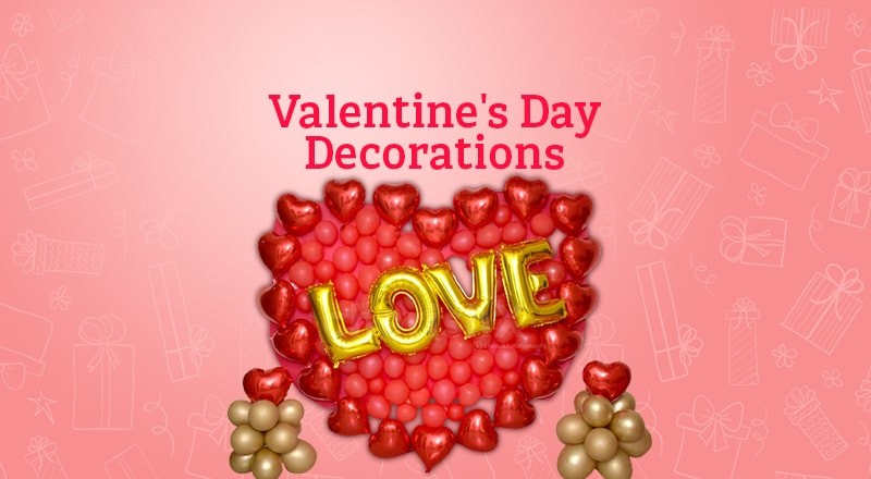Valentine's Special Balloon Decorations collection