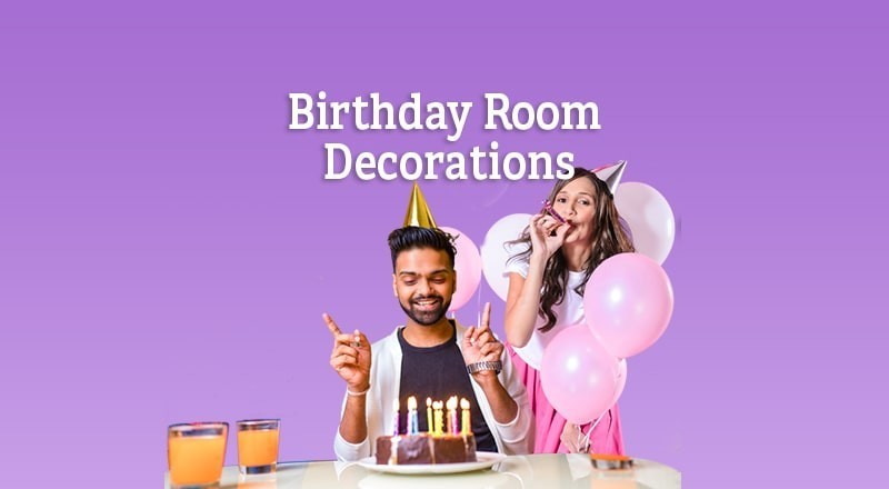 Birthday Decorations for Home or Room
