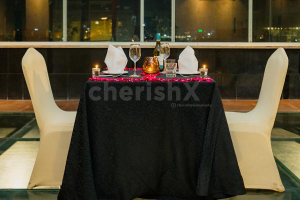 This Valentine’s fall in love again with this beautiful setup and charm at the Golden Tulip