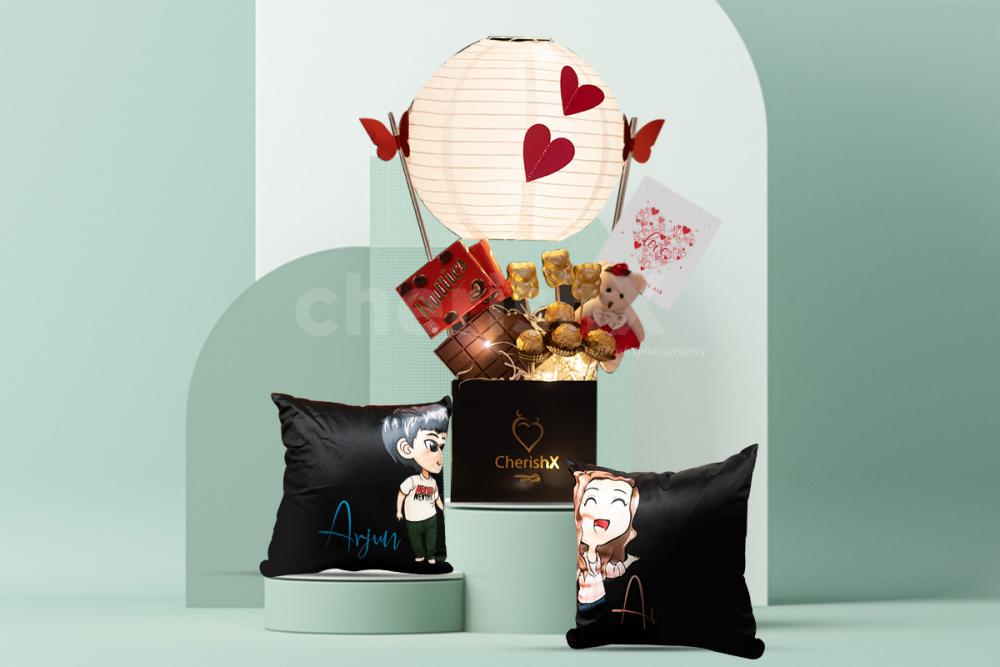 The parachute chocolate bucket is a unique Valentine's present you should not miss