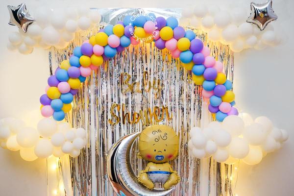 Let the celebrations be grand and lovely with CherishX's Baby Shower Decoration!