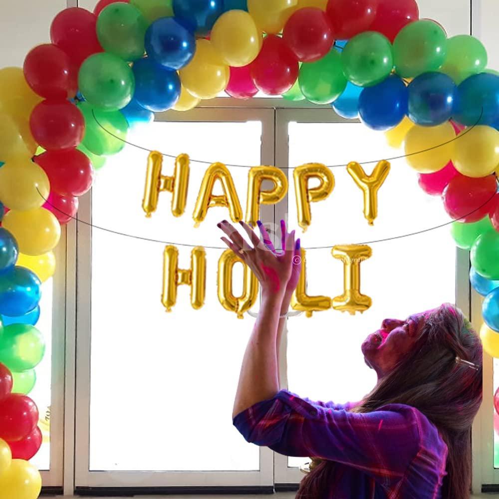 Plan a Holi Party with CherishX's Holi Balloon Decoration!