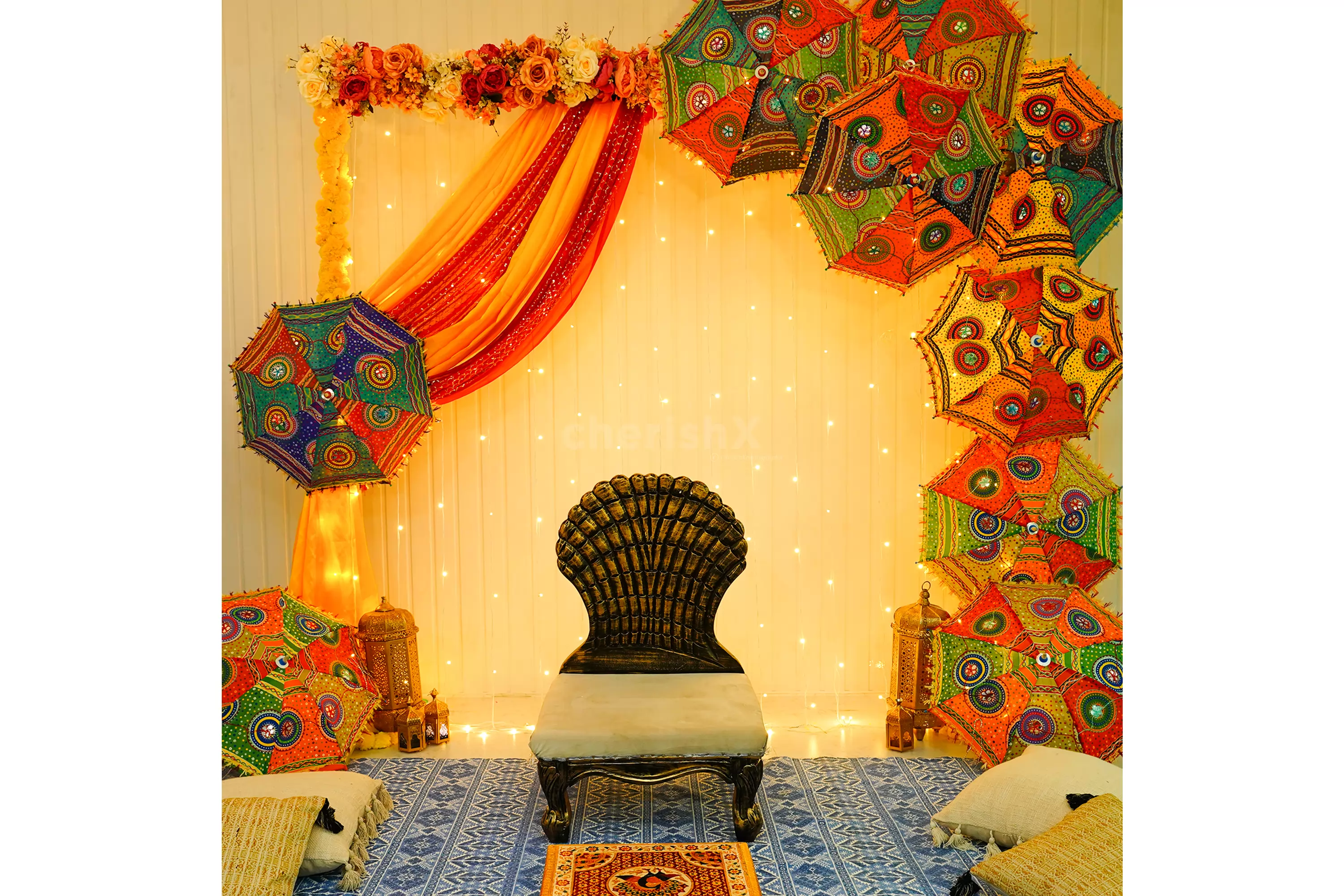 Discover 147+ simple stage decoration with sarees latest - vietkidsiq.edu.vn