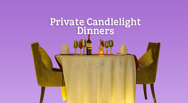 Private Candle Light Dinners collection