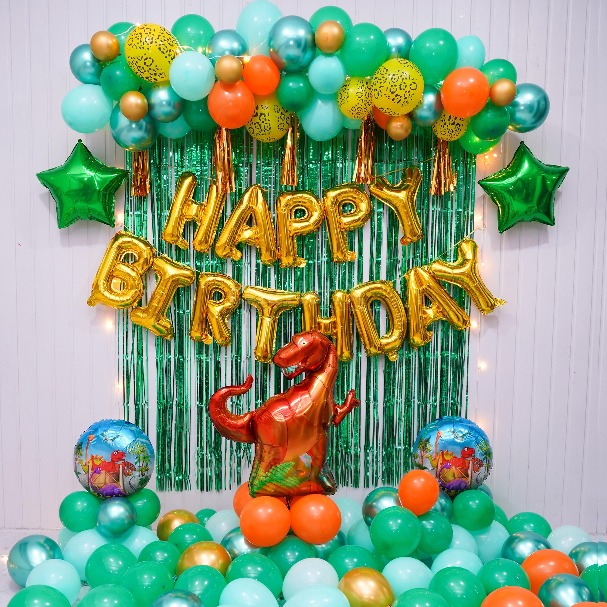 Update 162 dinosaur theme birthday decorations seven edu vn