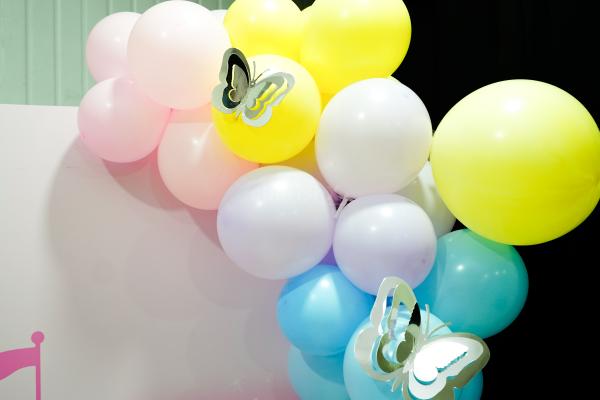 Step into a fairyland with our pastel theme princess birthday decor.