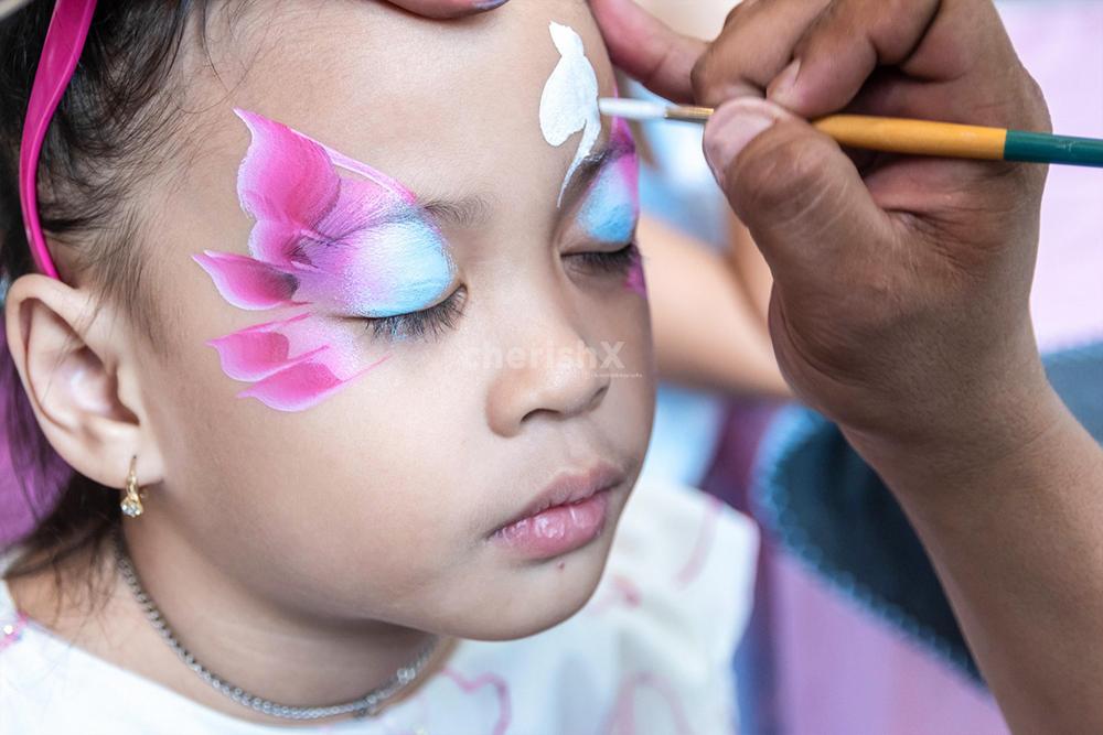 Add a creative activity like face painting to your kid's birthday party