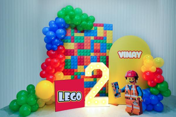 Our Lego Block decor adds fun and memories of a lifetime to any Birthday Party!