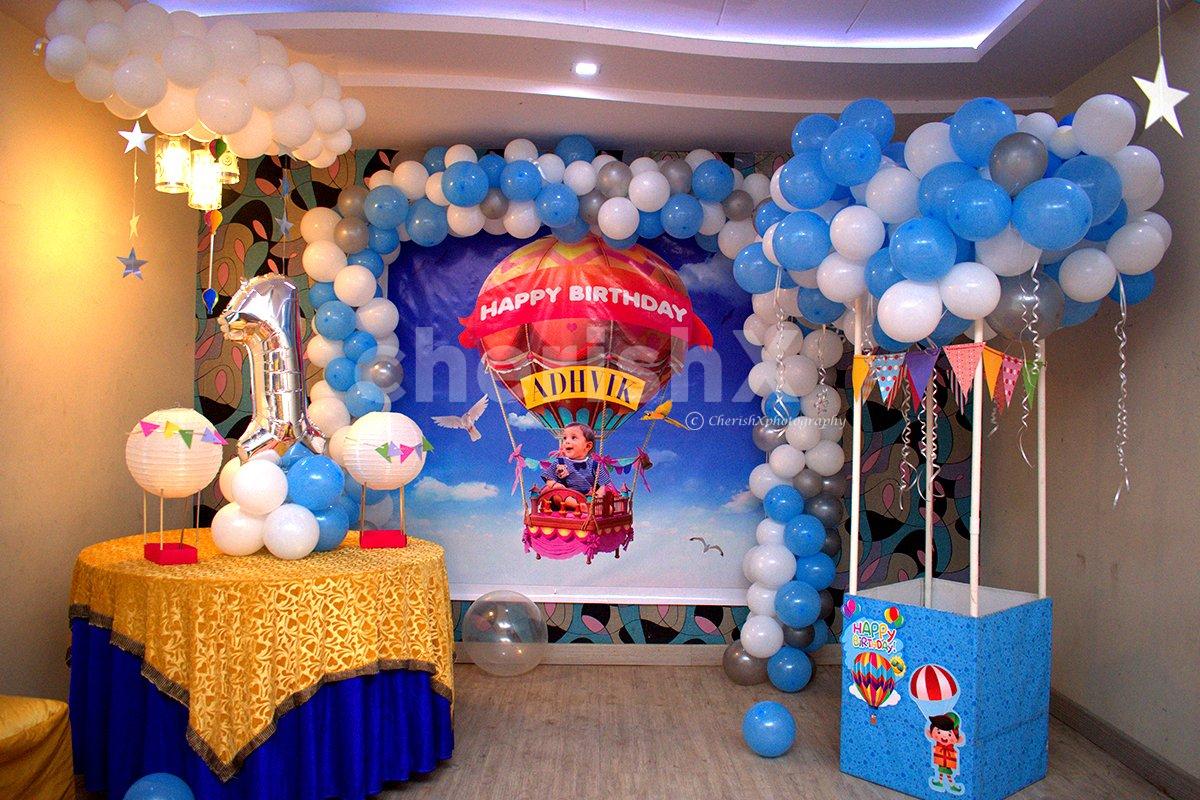 Book a beautiful Baby Shark Birthday Balloon Decor for your Child's Birthday  | Bangalore