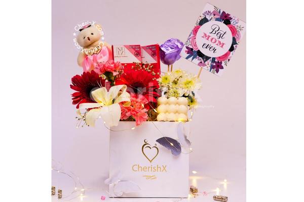 Surprise your Mom with a Gift i.e., a Bucket full of Gorgeous flowers on Mother's Day!