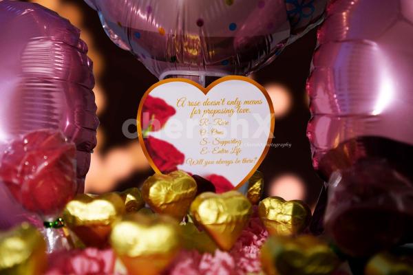 Surprise your partner with a delightful Pink Colored Rose Day Bucket offered by CherishX!