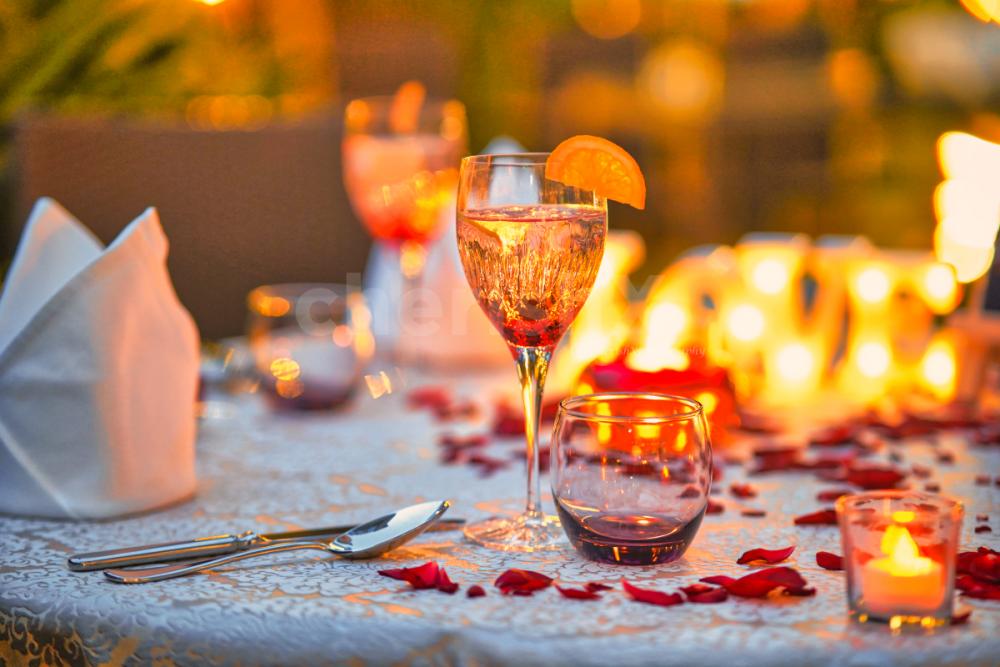 Unwind in luxury, enjoy a romantic dinner, and take a leisurely stroll or lounge by the pool. "