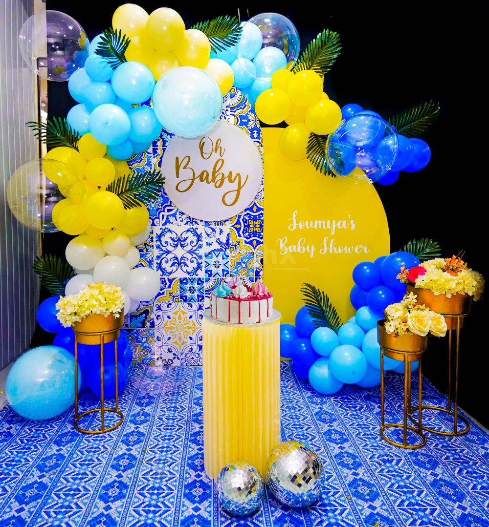 Celebrate in Style with our Mediterranean Baby Shower Decoration Theme