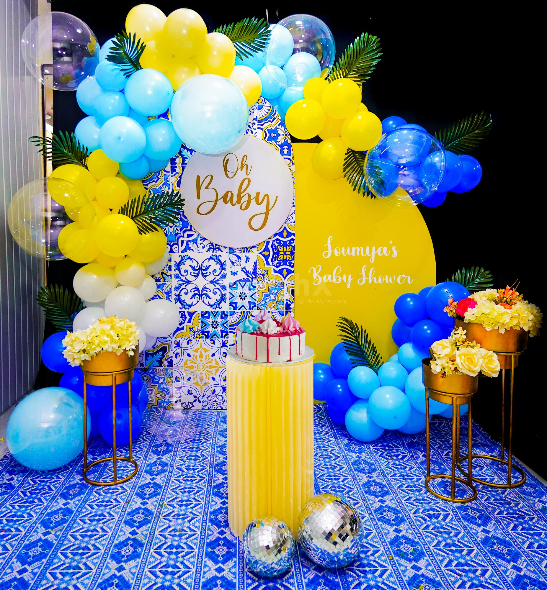 Celebrate in Style with our Mediterranean Baby Shower Decoration Theme