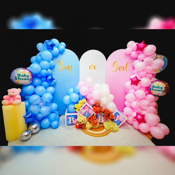 Step into a world of serenity and sweetness with our enchanting baby shower decoration.