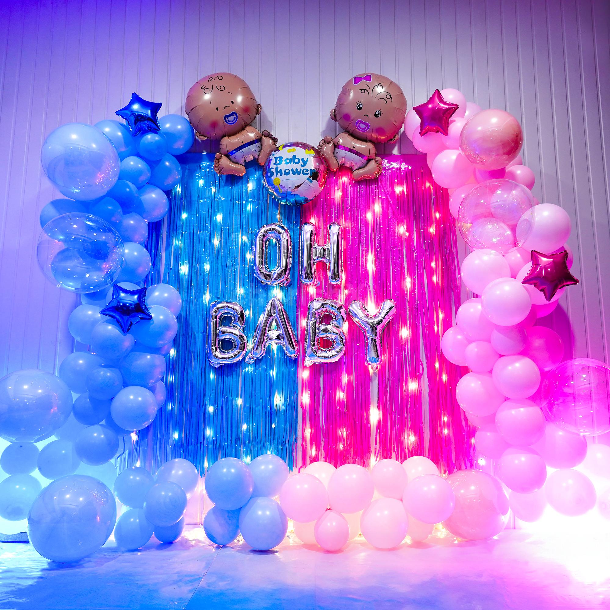 Experience the Splendor of our Half and Half Baby Shower Decoration