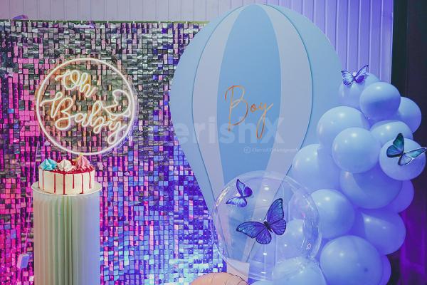 Bask in the soft glow of our meticulously arranged lights.